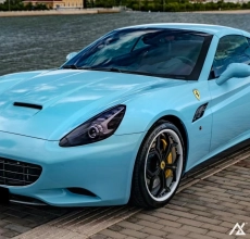 AX WRAP FILM ULTRA GLOSS SEA BREEZE BLUE - XANH GIÓ BIỂN