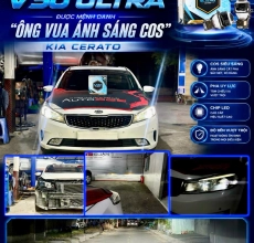 Độ Đèn X-LIGHT V30 ULTRA Cho Kia Cerato – Nâng Cấp Ánh Sáng