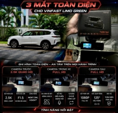 Camera Hành Trình 70mai T400 Cho VinFast Limo Green
