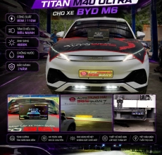 Nâng Cấp Đèn Trợ Sáng TITAN M40 ULTRA Cho BYD M6
