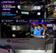 Nâng Cấp Ánh Sáng Toyota Land Cruiser Với Titan & X-Light