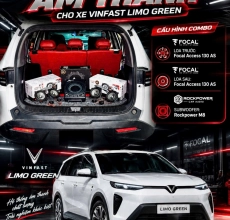 Độ Âm Thanh Focal Cho VinFast Limo Green – Focal Access 130 AS & Rockpower M8