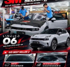 Dán Phim Cách Nhiệt 3M Cho Lynk & Co 06 – Gói Best Seller 2