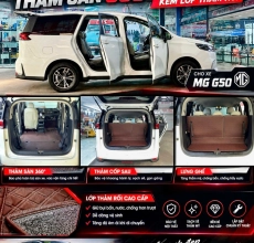 Thảm Sàn 360° Cho MG G50 – Full Cốp Sau & Lưng Ghế