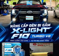Độ Bi Gầm X-LIGHT F10 TURBO V2 Cho Ford Ranger – Nâng Cấp Ánh Sáng