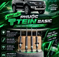 Phuộc TEIN BASIC Cho Ford Everest 2019 – Nâng Cấp Hệ Thống Treo
