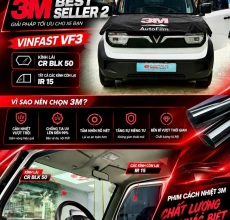 Dán Phim Cách Nhiệt 3M VinFast VF3 – Gói Best Seller 2