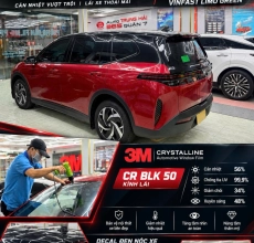VinFast Limo Green – Dán Decal Đen Nóc & Phim Cách Nhiệt 3M