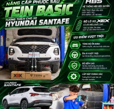 Nâng Cấp Phuộc Sau TEIN Basic Hyundai SantaFe Kèm Lò Xo XEX