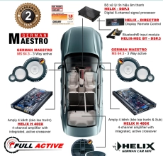 CẤU HÌNH SET ÂM THANH 3WAY 9 HELIX MADE IN GERMANY