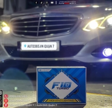 Nâng Cấp Đèn Bi Gầm X-Light F10 Turbo Cho Mercedes-Benz E400 2013