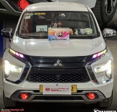 Nâng cấp bi Laser F+ Ultra chính hãng X-Light cho Mitsubishi Xpander 2023
