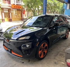 SƠN MÂM & CHI TIẾT NGOẠI THẤT MÀU CAM CHO XE VINFAST VF7