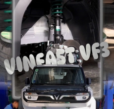 Nâng cấp phuộc TEIN Basic và lò xo XEX cho VinFast VF3