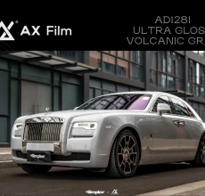 AX WRAP FILM ULTRA GLOSS VOLCANIC GRAY - MÀU TRO NÚI LỬA SIÊU BÓNG