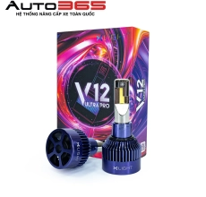 BÓNG LED X-LIGHT V12 ULTRA PRO CHÂN H4 