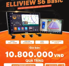 MÀN HÌNH ANDROID LIỀN CAM 360 ELLIVIEW S6 BASIC