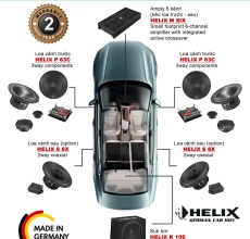 CẤU HÌNH SET ÂM THANH 3WAY 3 HELIX MADE IN GERMANY