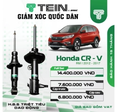 GiẢM XÓC CHO XE HONDA CR-V RM (2012-2017) TEIN BASIC