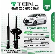 GIẢM XÓC CHO XE TOYOTA AVANZA (2019+) TEIN BASIC