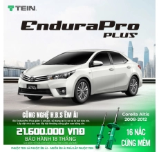 GIẢM XÓC CHO XE TOYOTA COROLLA ALTIS (2008-2012) TEIN ENDURAPRO PLUS
