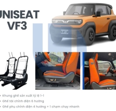 KHUNG GHẾ CHỈNH ĐIỆN , TRƯỢT ĐIỆN + NGÃ LƯNG CHO XE VF3
