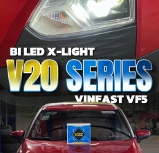NÂNG CẤP ÁNH SÁNG X-LIGHT V20 SERIES CHO XE VINFAST VF5