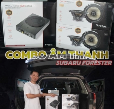 SUBARU FORESTER | NÂNG CẤP HỆ THỐNG ÂM THANH FOCAL