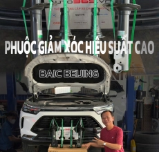 BAIC BEIJING NÂNG CẤP PHUỘC TEIN BASIC – GIẢI PHÁP TOÀN DIỆN CHO TRẢI NGHIỆM LÁI ÊM ÁI VÀ ỔN ĐỊNH