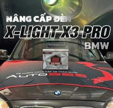 BMW X1 NÂNG CẤP ĐÈN X-LIGHT X3 PRO ĐẲNG CẮP