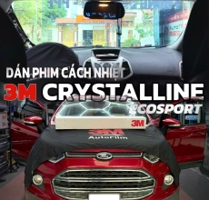 FORD ECOSPORT DÁN PHIM CÁCH NHIỆT 3M CRYSTALLINE - CÔNG NGHỆ 200 LỚP