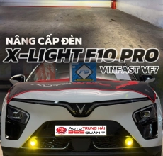 VINFAST VF7 – NÂNG CẤP ĐÈN X-LIGHT F10 FRO