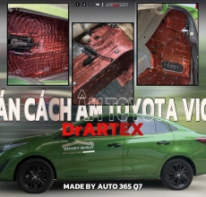 TOYOTA VIOS – DÁN CÁCH ÂM DrARTEX FULL XE