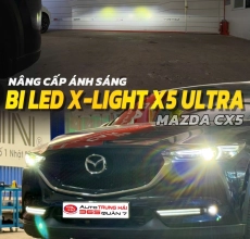 MAZDA CX-5 – NÂNG CẤP BI LED X-LIGHT X5 ULTRA 2025