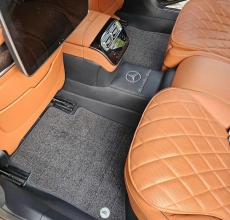 Lót Sàn Da 360 Cho Mercedes-Benz– Sang Trọng, Bảo Vệ Toàn Diện
