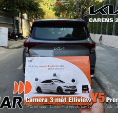 Lắp Camera 3 Mắt ICAR Elliview Y5 Premium 170° Cho Xe Kia Carens 2023