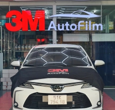 Toyota Corolla Altis – Dán Phim Cách Nhiệt 3M Crystalline