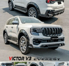 Ford Everest – Độ Body Kit Trắng Victor V3