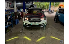 HONDA CR-V SAU KHI NÂNG CẤP BI GẦM GTR G1 TURBO V2