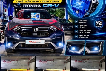 Độ Bi Gầm X-LIGHT F10 PRO V2 Cho Honda CR-V – 3 Nhiệt Màu