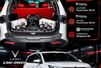 Độ Âm Thanh Focal Cho VinFast Limo Green – Focal Access 130 AS & Rockpower M8