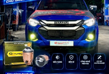Độ Bi Gầm GTR G1 Turbo V2 Cho Isuzu D-Max 2026