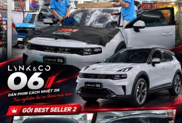 Dán Phim Cách Nhiệt 3M Cho Lynk & Co 06 – Gói Best Seller 2