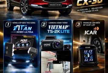 Combo Phụ Kiện Nâng Cấp Cho Mazda CX-30 – Thiết Thực & Tiện Nghi