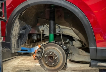 Lắp phuộc xe CX5