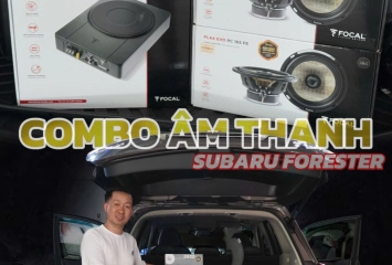 COMBO ÂM THANH CỰC ĐẲNG CẤP CHO SUBARU
