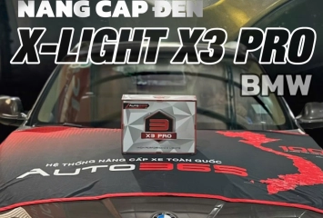BMW X1 NÂNG CẤP ĐÈN X-LIGHT X3 PRO