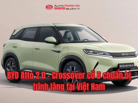 BYD Atto 2 0 - Crossover cỡ B chuẩn bị trình làng tại Việt Nam