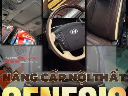 Hành Trình Trở Về Thời Hoàng Kim: Nâng Cấp Nội Thất Genesis 2009 cùng Auto365 Quận 7