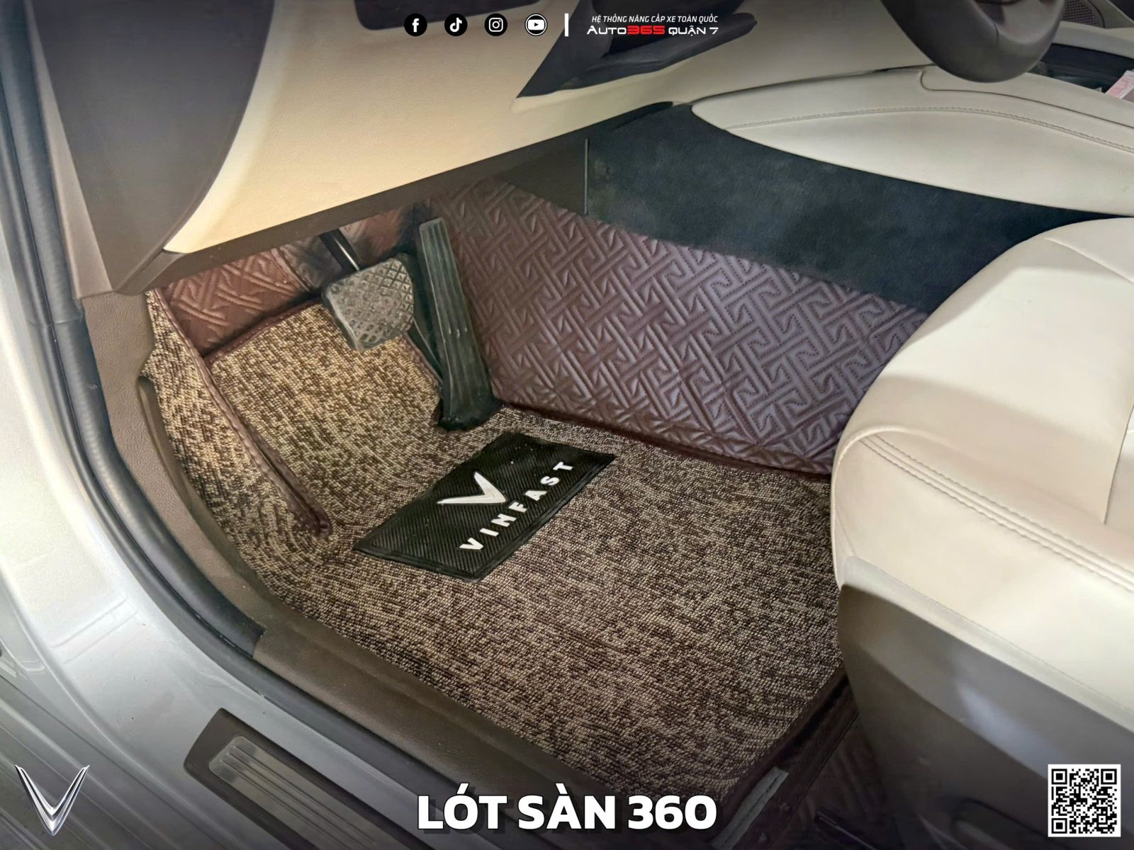 lót sàn 360 cho vinfast lux A2.0